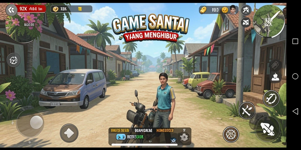 Tampilan gameplay menarik dari 9ZK dengan tantangan seru.