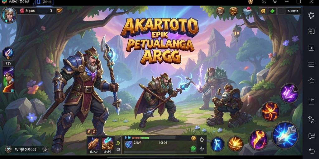 Tampilan menakjubkan dari gameplay ARPG AKARTOTO