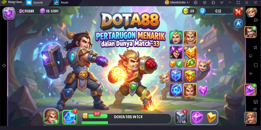 Tampilan menarik dari gameplay DOTA88 yang menyenangkan.