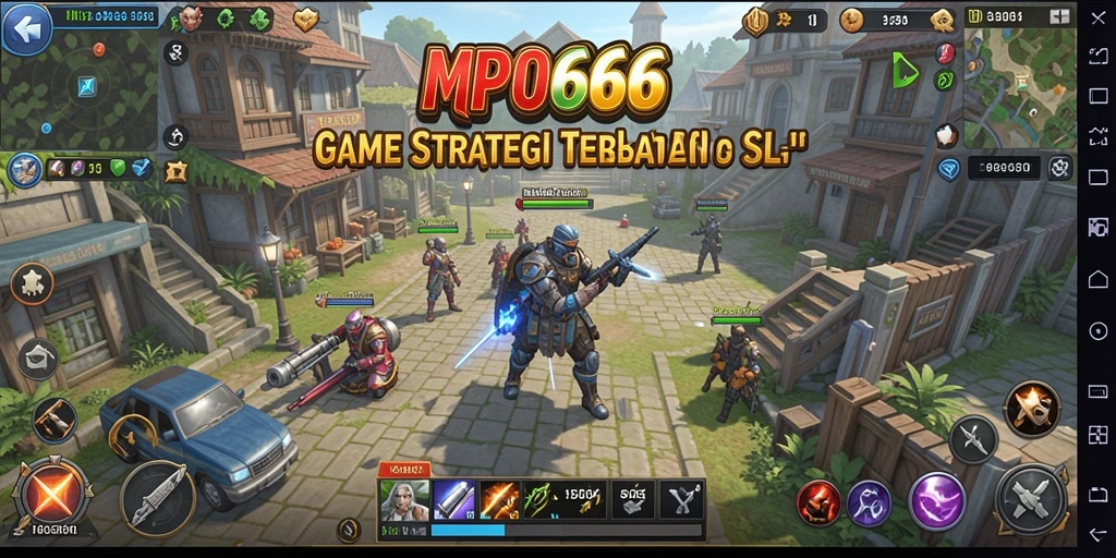 Tampilan gameplay MPO666 yang dinamis dan strategis.