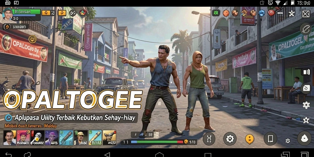 Screenshot utama OPALTOGEL yang menunjukkan kemudahan penggunaan aplikasi Utility.