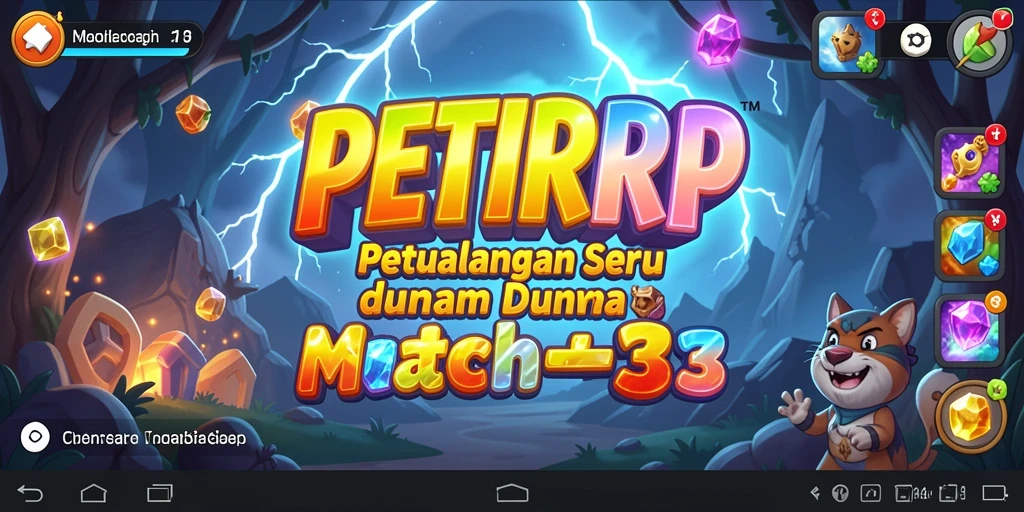 Gameplay seru PETIRRP dengan grafis menawan dan tantangan menarik.