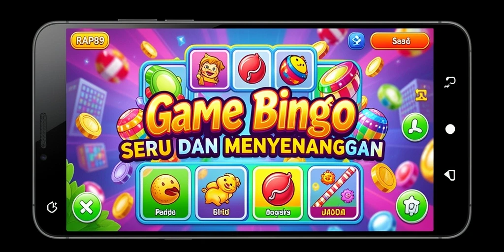 Screenshot gameplay RAP89 menampilkan momen seru saat bermain Bingo.