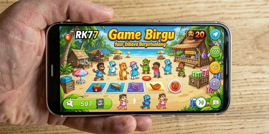 Screenshot gameplay Bingo yang seru di RK77.