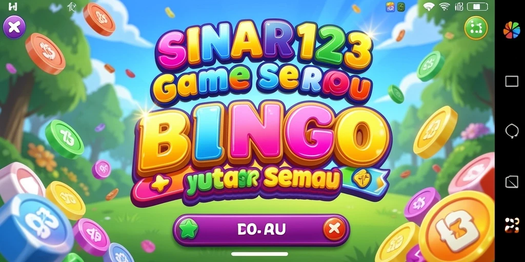 Tampilan gameplay Bingo yang seru dan interaktif di SINAR123.