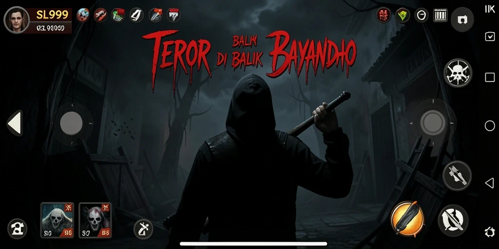 Tampilan mengerikan dari gameplay yang menegangkan.